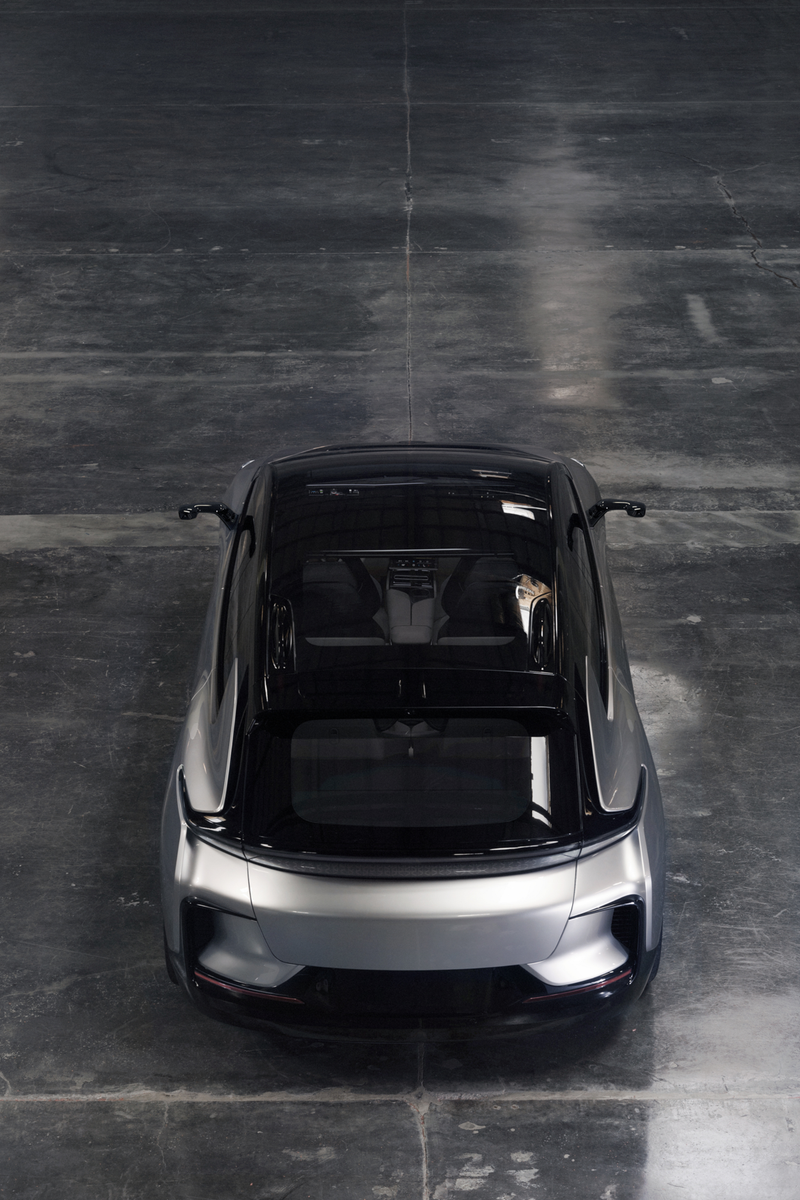 Illustration for article titled Here’s The ‘Flagship’ Electric Car That Faraday Future Promised, The FF 91
